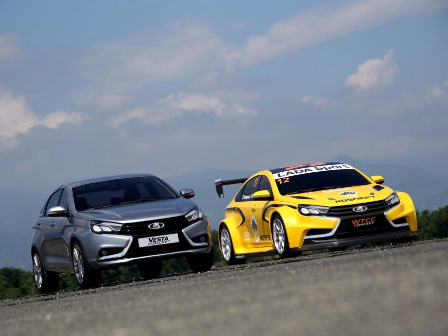  Lada Vesta WTCC Concept 2014 года  (фото 35 из 36)